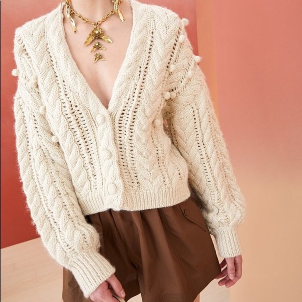 Ulla Johnson Lilo cardigan creme